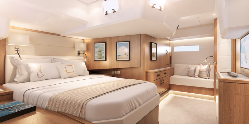 Jeanneau Yachts 60 Aft Master Suite